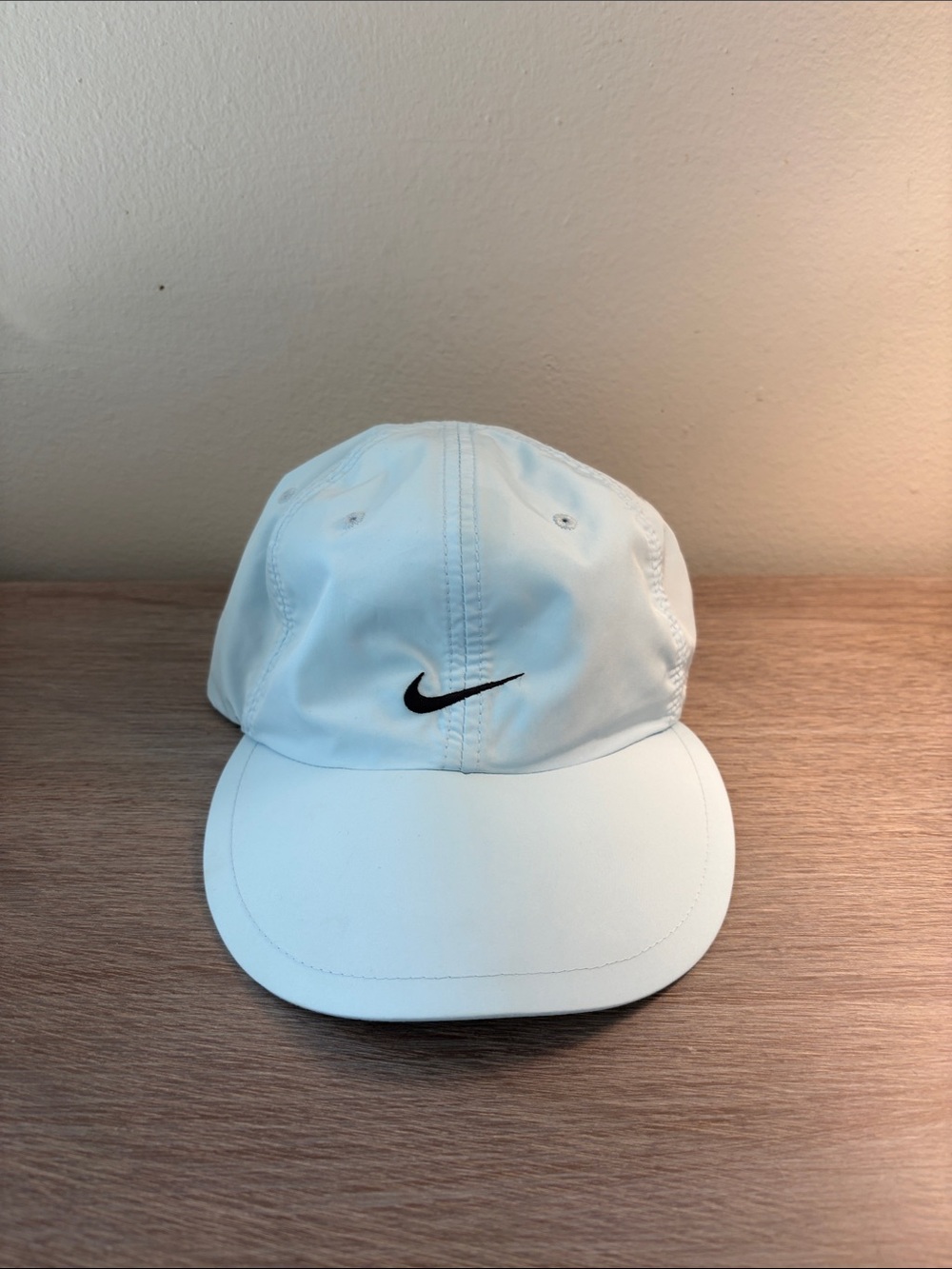 Nike light blue Cap with Black Swoosh